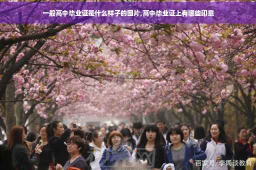 一般高中毕业证是什么样子的图片,高中毕业证上有哪些印章