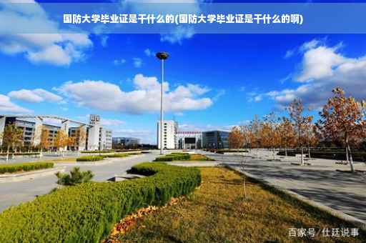 国防大学毕业证是干什么的(国防大学毕业证是干什么的啊)