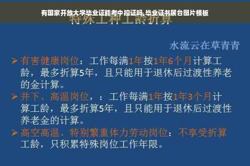 有国家开放大学毕业证能考中控证吗,毕业证书展台图片模板