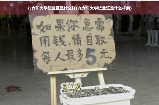 九六年大学毕业证是什么样(九六年大学毕业证是什么样的)