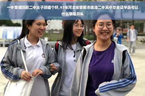 一中普通班和二中尖子班哪个好,97年河北省邯郸市临漳二中高中毕业证学籍号以什么字母开头