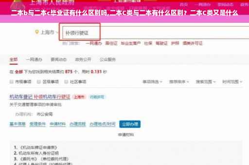 二本b与二本c毕业证有什么区别吗,二本C类与二本有什么区别？二本C类又是什么