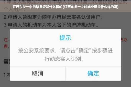 江西东乡一中的毕业证是什么样的(江西东乡一中的毕业证是什么样的啊)