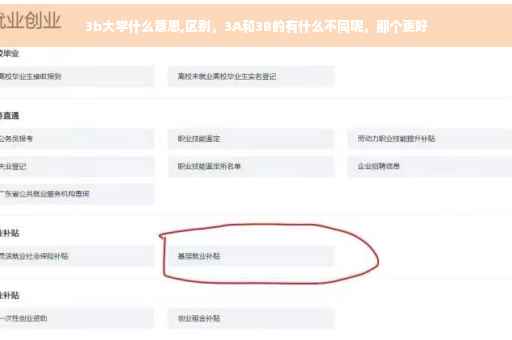 3b大学什么意思,区别，3A和3B的有什么不同呢，那个更好