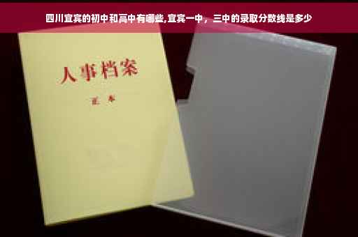 四川宜宾的初中和高中有哪些,宜宾一中，三中的录取分数线是多少