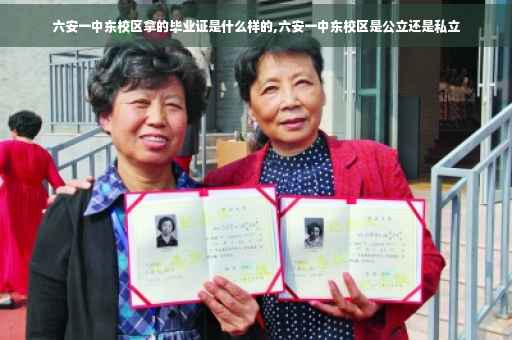 六安一中东校区拿的毕业证是什么样的,六安一中东校区是公立还是私立