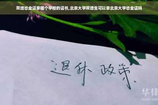 双培毕业证拿哪个学校的证书,北京大学双培生可以拿北京大学毕业证吗
