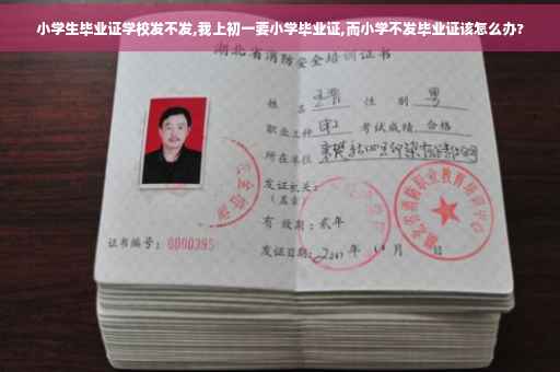小学生毕业证学校发不发,我上初一要小学毕业证,而小学不发毕业证该怎么办?
