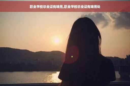 职业学校毕业证有啥用,职业学校毕业证有啥用处