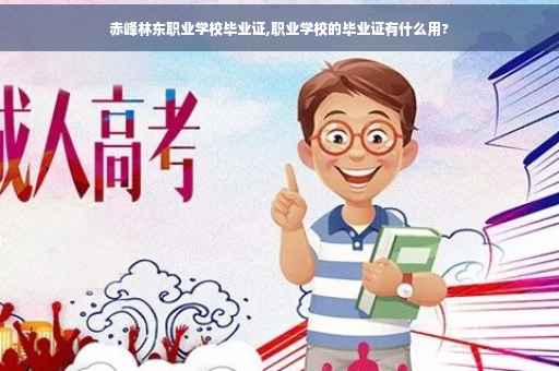 赤峰林东职业学校毕业证,职业学校的毕业证有什么用?