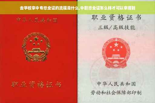 去学校拿中专毕业证的流程是什么,中职毕业证怎么样才可以拿得到