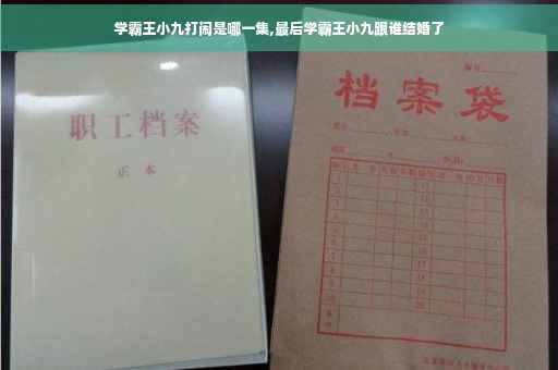 学霸王小九打闹是哪一集,最后学霸王小九跟谁结婚了