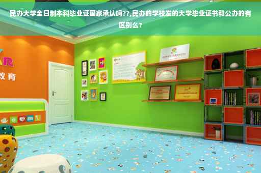 民办大学全日制本科毕业证国家承认吗??,民办的学校发的大学毕业证书和公办的有区别么?