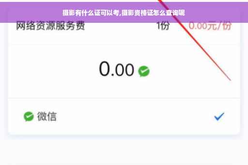 摄影有什么证可以考,摄影资格证怎么查询呢