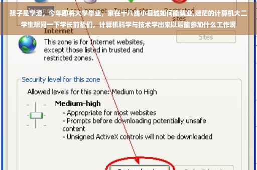 孩子是学渣，今年即将大学毕业，家在十八线小县城如何能就业,迷茫的计算机大二学生想问一下学长前辈们，计算机科学与技术学出来以后能参加什么工作啊