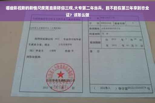 哪些影视剧的剧情尺度简直震碎你三观,大专第二年当兵，能不能在第三年拿到毕业证？该怎么做