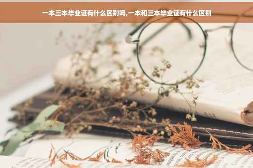 一本三本毕业证有什么区别吗,一本和三本毕业证有什么区别 一本三本毕业证有什么区别吗,一本和三本毕业证有什么区别