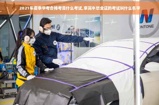 2021年夏季学考合格考是什么考试,拿高中毕业证的考试叫什么名字
