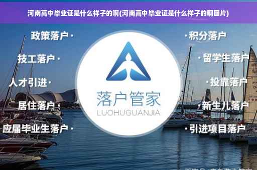 河南高中毕业证是什么样子的啊(河南高中毕业证是什么样子的啊图片)