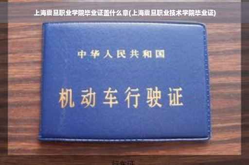 上海震旦职业学院毕业证盖什么章(上海震旦职业技术学院毕业证)