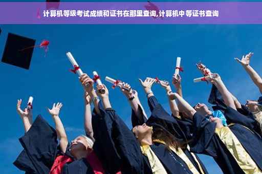 计算机等级考试成绩和证书在那里查询,计算机中等证书查询