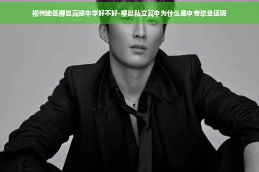 柳州地区柳邕高级中学好不好-柳邕私立高中为什么是中专毕业证呢
