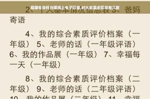 福建省如何办理线上电子印章,时大彬壶底印章有几款
