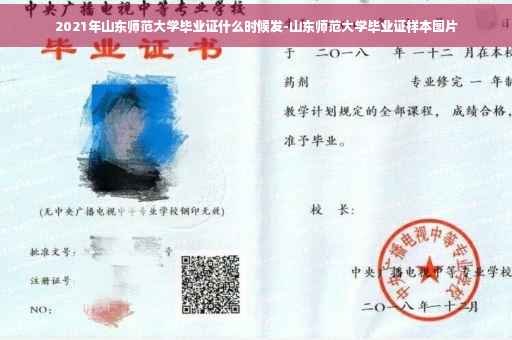 2021年山东师范大学毕业证什么时候发-山东师范大学毕业证样本图片