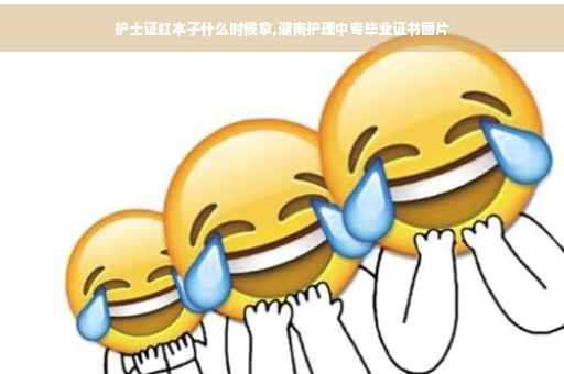 护士证红本子什么时候拿,湖南护理中专毕业证书图片