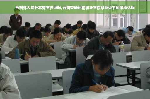 西南林大专升本有学位证吗,云南交通运输职业学院毕业证书国家承认吗