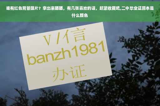 谁有红色背景图片？拿出来晒晒，有几张喜欢的话，赶紧收藏吧,二中毕业证原本是什么颜色