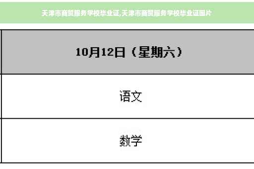 天津市商贸服务学校毕业证,天津市商贸服务学校毕业证图片