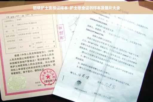 初级护士资格证样本-护士毕业证书样本及图片大全