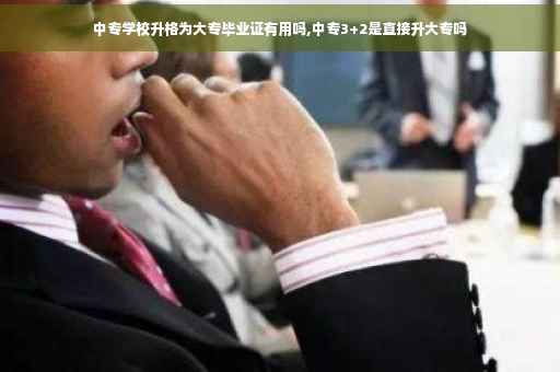中专学校升格为大专毕业证有用吗,中专3+2是直接升大专吗