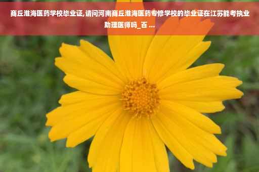 商丘淮海医药学校毕业证,请问河南商丘淮海医药专修学校的毕业证在江苏能考执业助理医师吗_百 ...