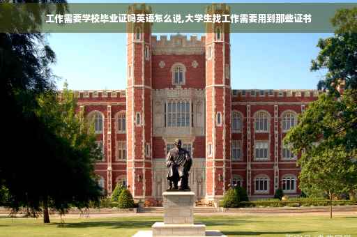 工作需要学校毕业证吗英语怎么说,大学生找工作需要用到那些证书