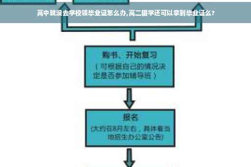 高中就没去学校领毕业证怎么办,高二辍学还可以拿到毕业证么?