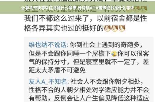 计算机专项等级证书是什么意思,计算机ATA等级证书是什么等级