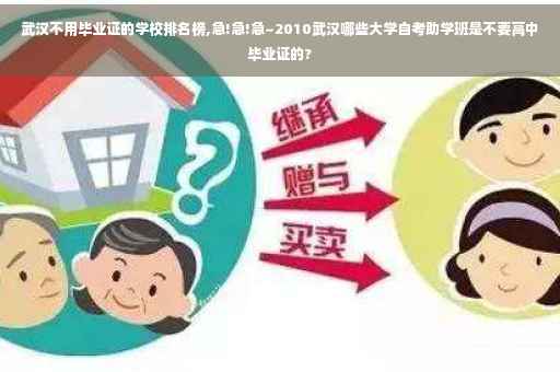 武汉不用毕业证的学校排名榜,急!急!急~2010武汉哪些大学自考助学班是不要高中毕业证的?