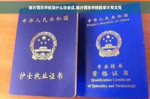 临沂育杰学校是什么毕业证,临沂育杰学校能拿大专文凭