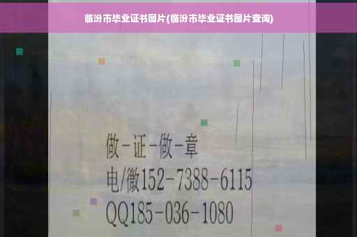 临汾市毕业证书图片(临汾市毕业证书图片查询) 临汾市毕业证书图片(临汾市毕业证书图片查询)