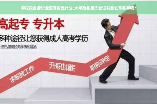 学校改名后毕业证写的是什么,大学改名后毕业证书怎么写名字呢?