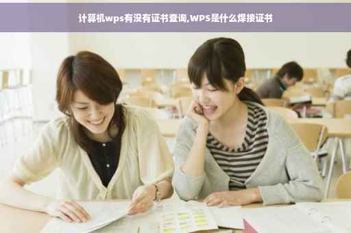 计算机wps有没有证书查询,WPS是什么焊接证书 计算机wps有没有证书查询,WPS是什么焊接证书