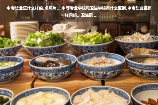 中专毕业证什么样的,求照片,...中等专业学校和卫生学校有什么区别,中专毕业证都一样用吗。卫生职 ...