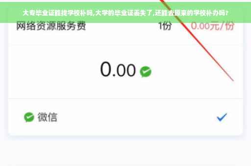 大专毕业证能找学校补吗,大学的毕业证丢失了,还能去原来的学校补办吗?