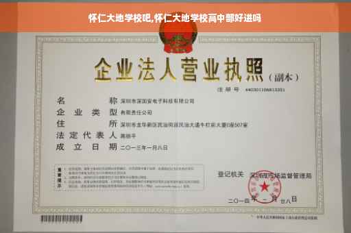 怀仁大地学校吧,怀仁大地学校高中部好进吗