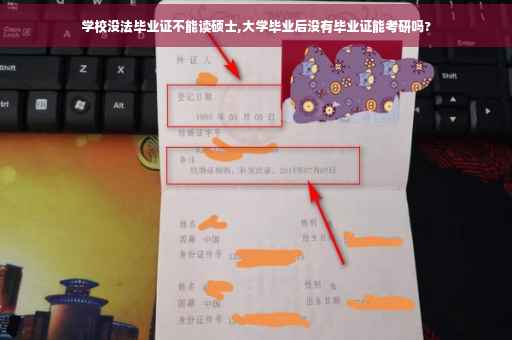 学校没法毕业证不能读硕士,大学毕业后没有毕业证能考研吗?