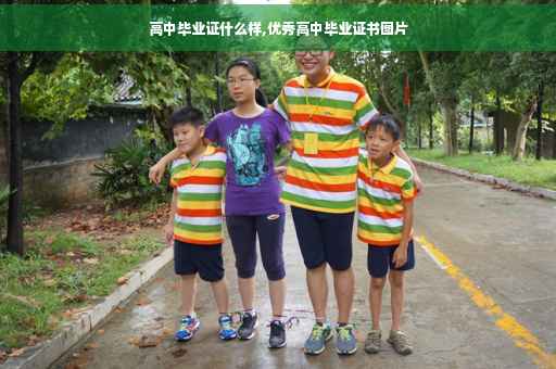 高中毕业证什么样,优秀高中毕业证书图片