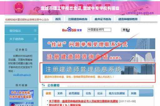 宣城市理工学校毕业证,宣城中专学校有哪些