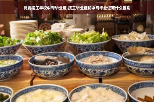 高要技工学校中专毕业证,技工毕业证和中专毕业证有什么区别